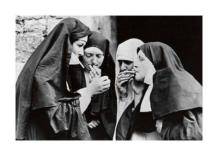 Nuns Smoking Poster 0