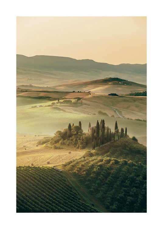 Tuscany Hills Poster 0