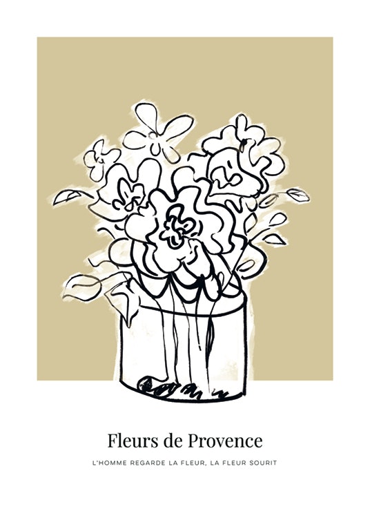 Fleurs de Provence No1 Poster 0
