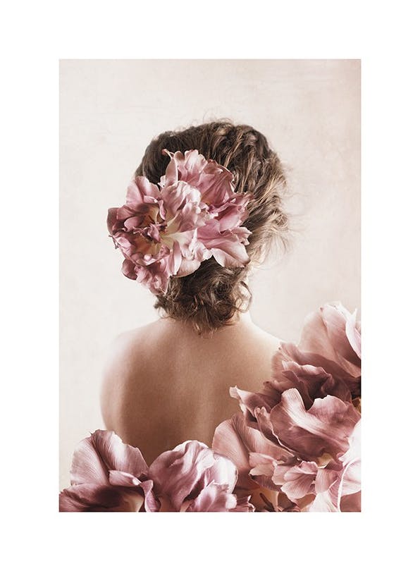 Flower Lady No1 Plakat (50x70 cm)- Fotografia