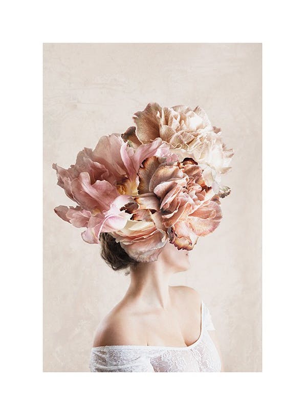 Flower Lady No2 Poster (21x30 cm)- Poster con fotografie