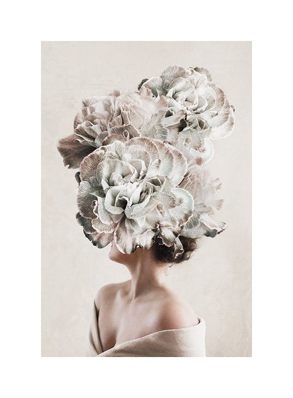 Flower Lady No3 Poster (50x70 cm)- Poster con fotografie