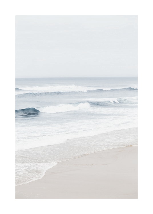 Atlantic Ocean Beach Plakat 0