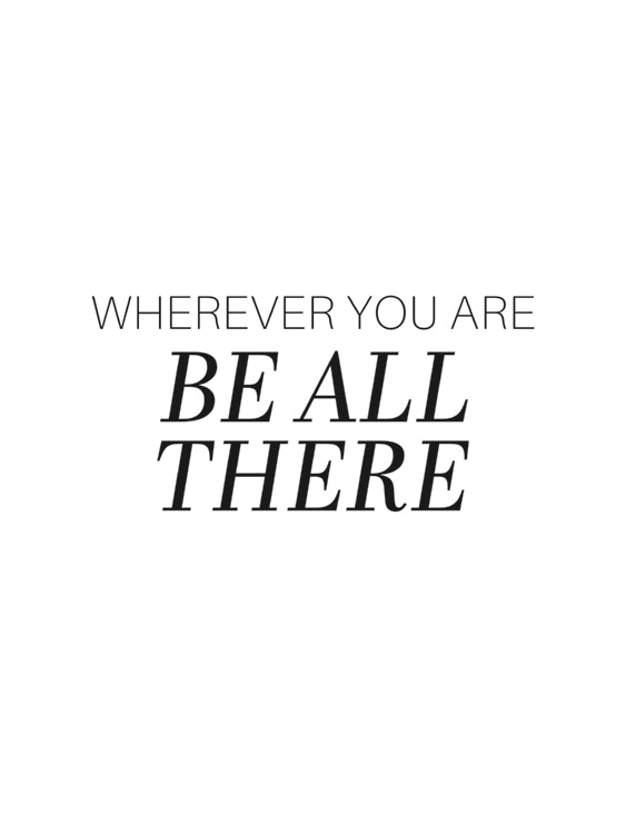 Be All There Poster 0