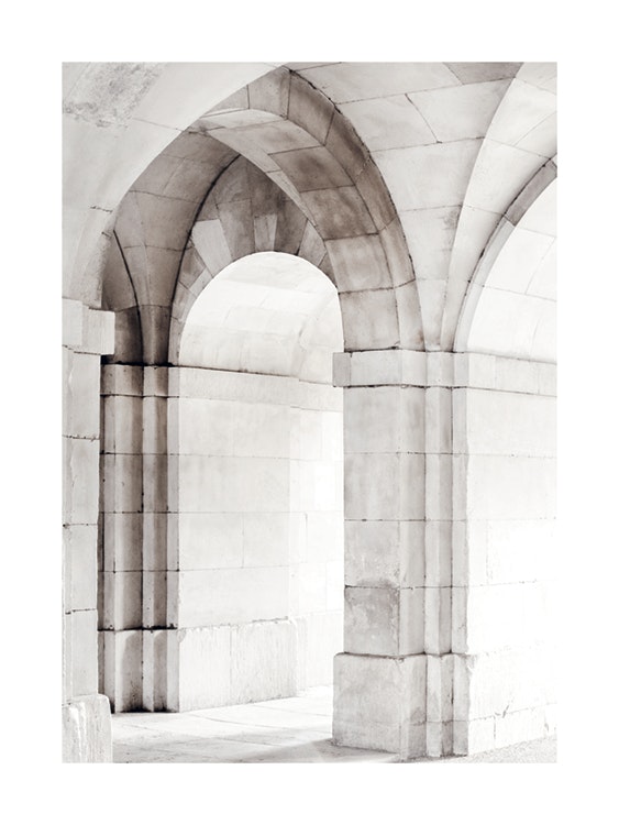 Ivory Arches Poster 0