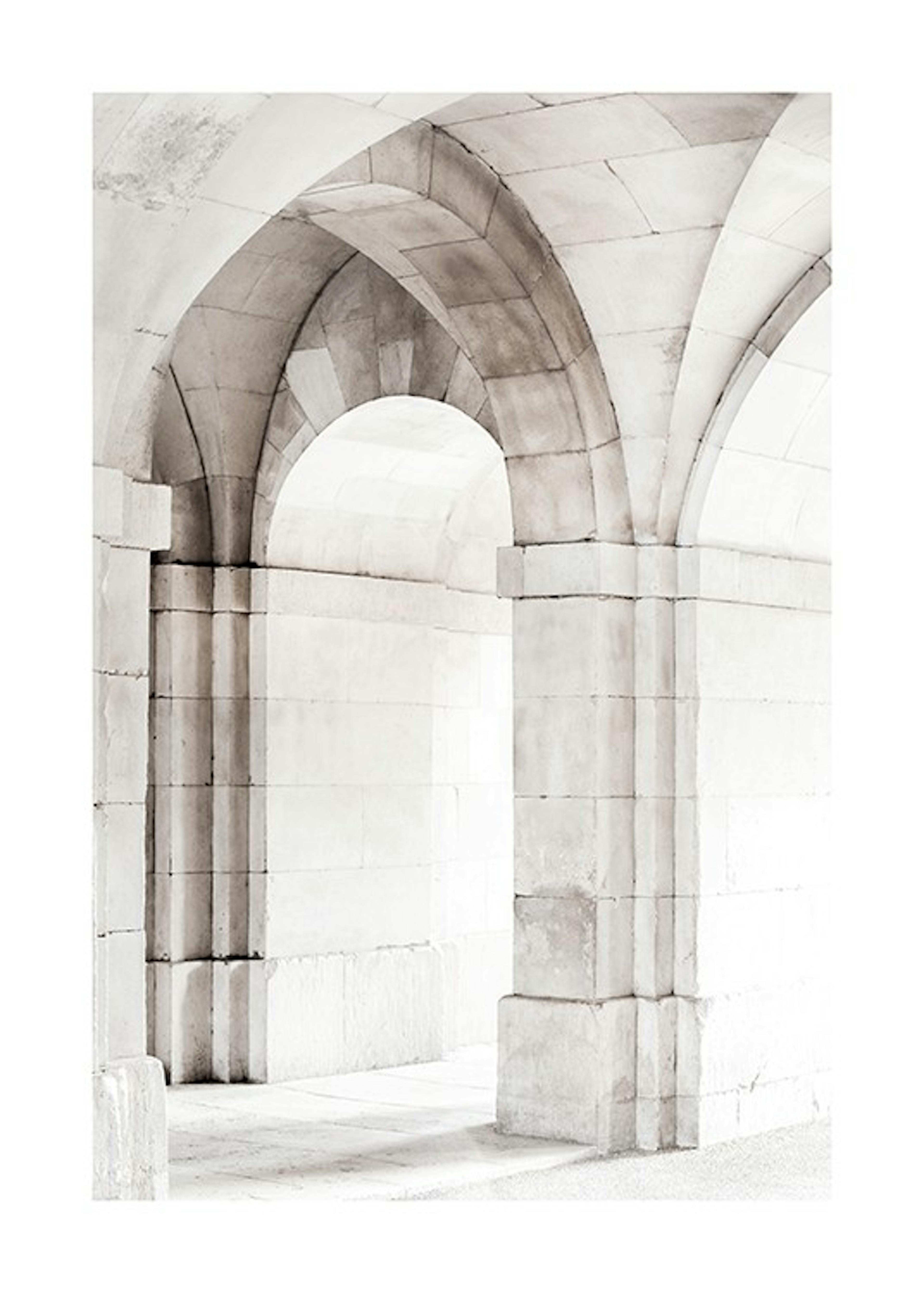 Ivory Arches Print
