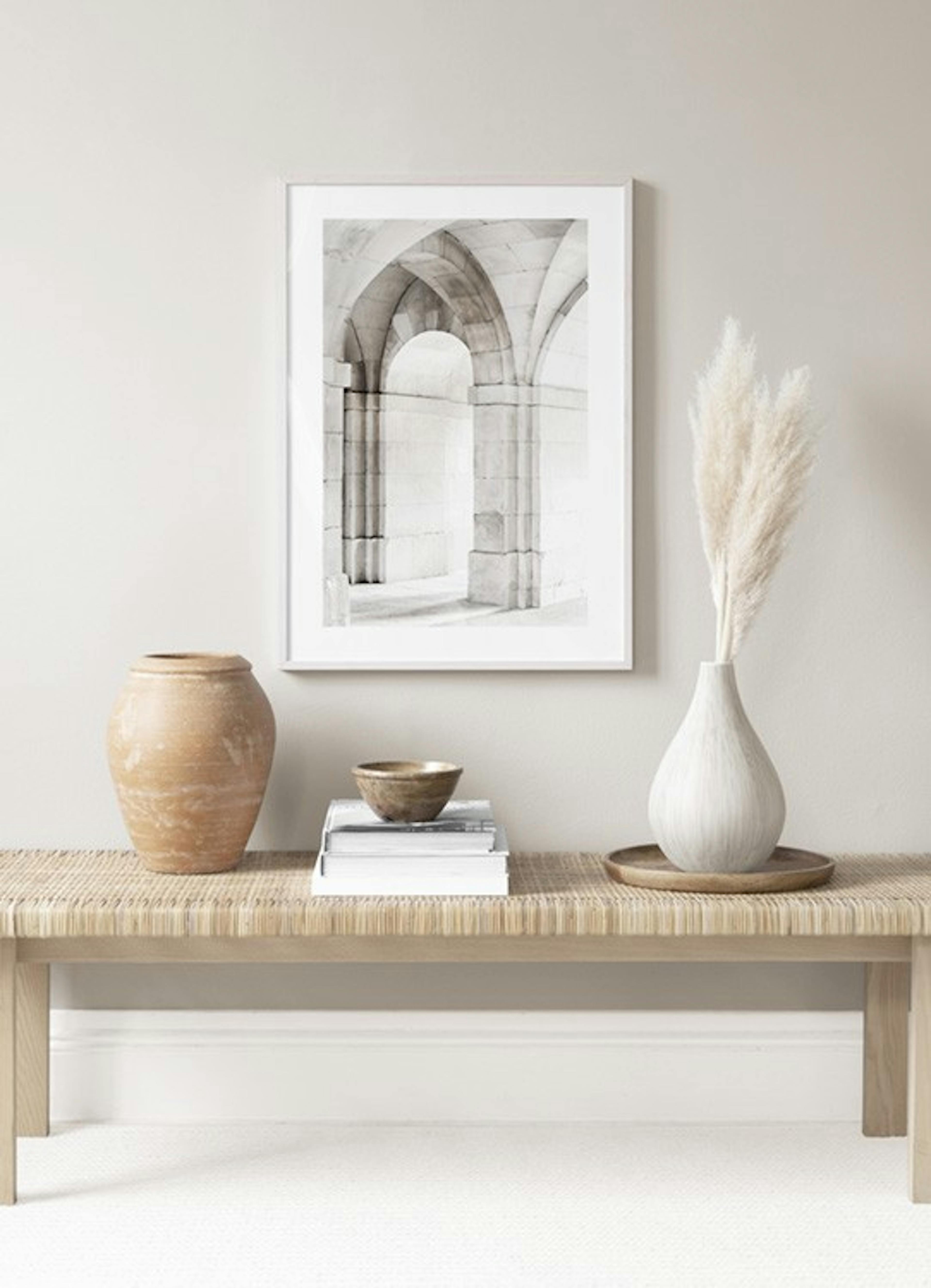 Ivory Arches Print