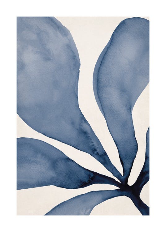 Watercolor Seaweed No1 Affiche 0