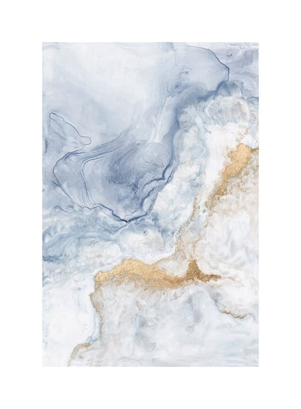 Painted Sea No1 Plakat (50x70 cm)- Sztuka