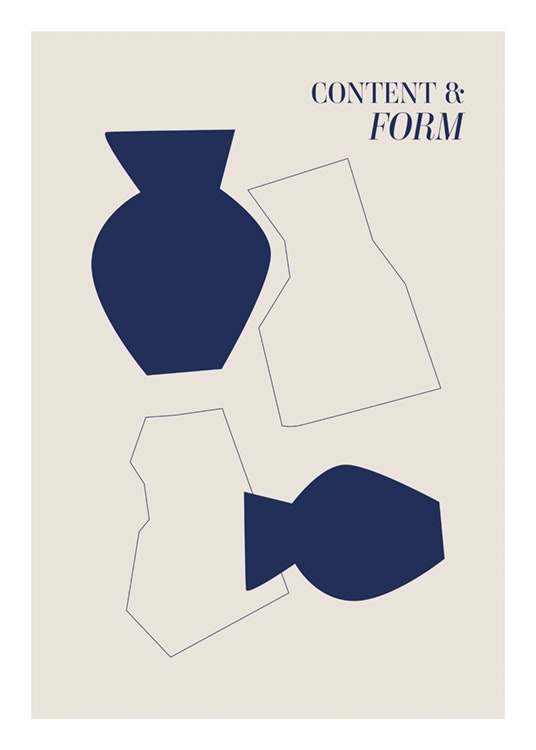 Content & Form Affiche 0