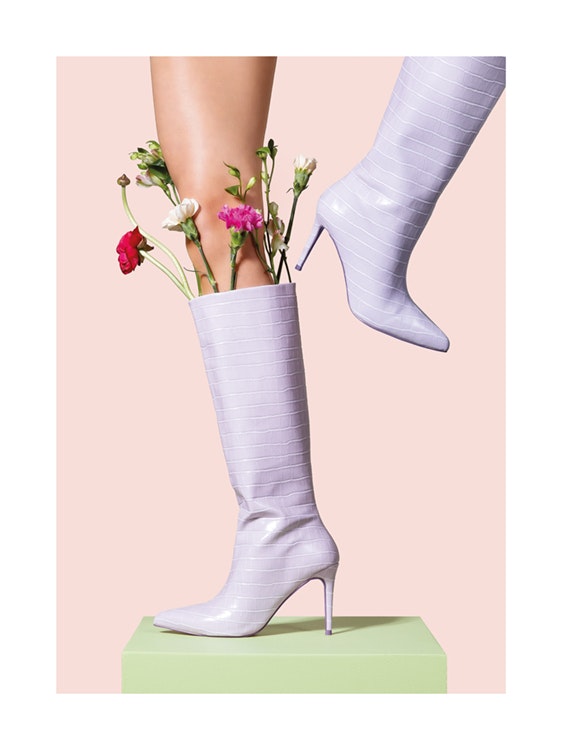 Heels in Lilac Plakat 0