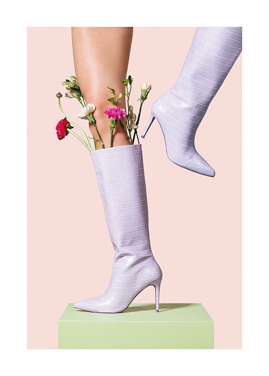 Heels in Lilac Poster 0