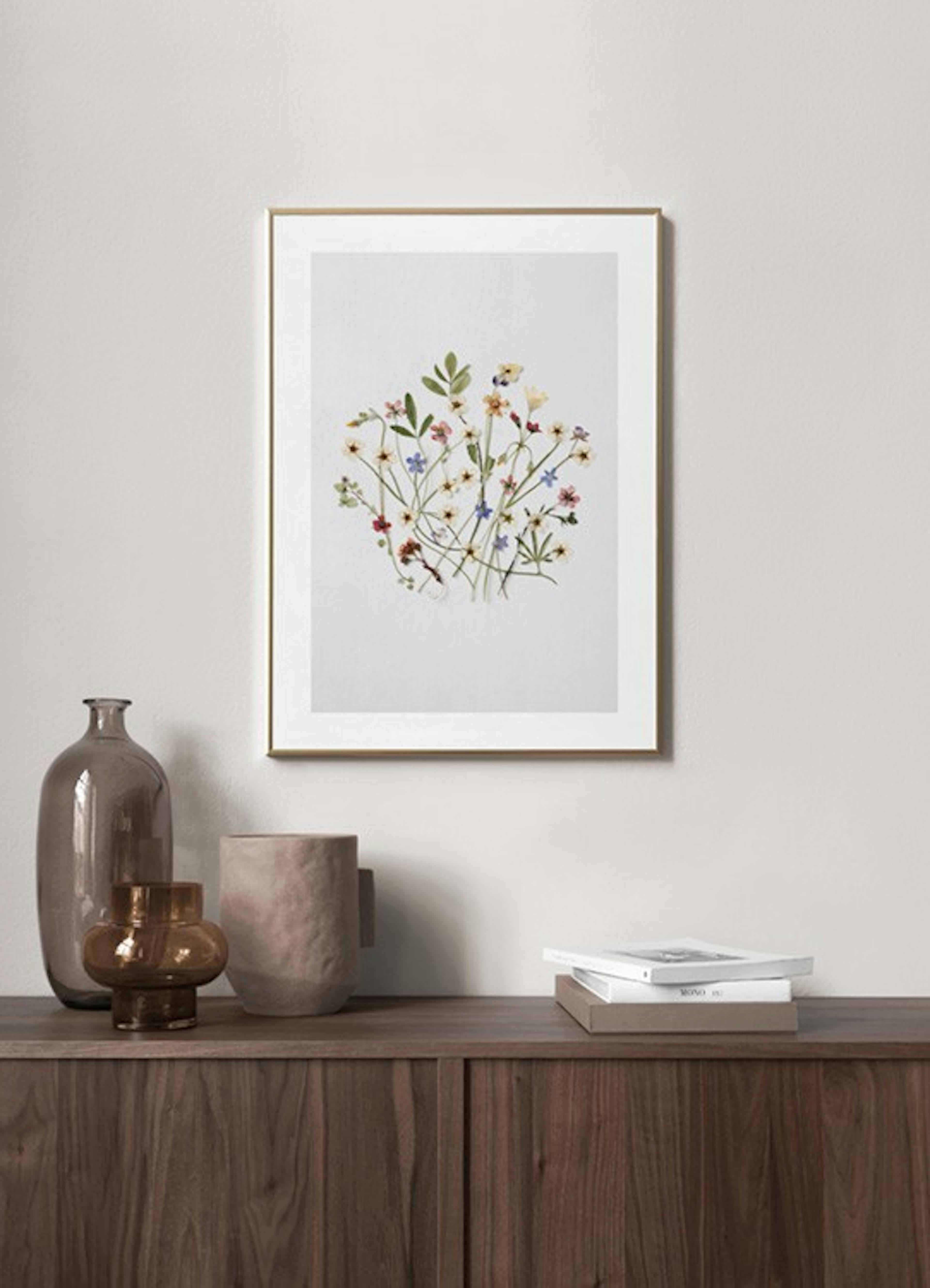 Pressed Bouquet Print