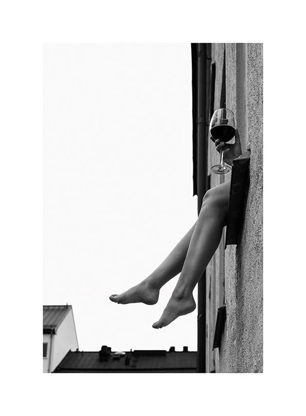 Wine in the Sky Plakat (50x70 cm)- Fotografia