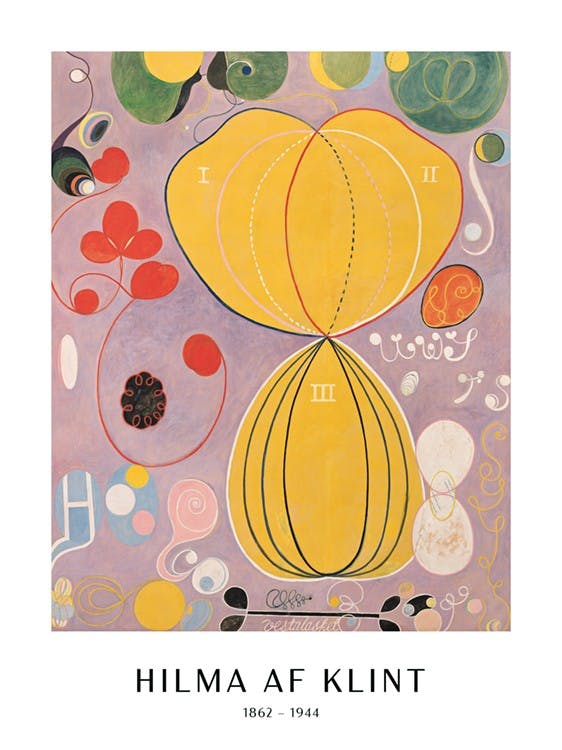 Poster - Hilma af Klint - The Ten Largest, Adulthood, No. 7 0