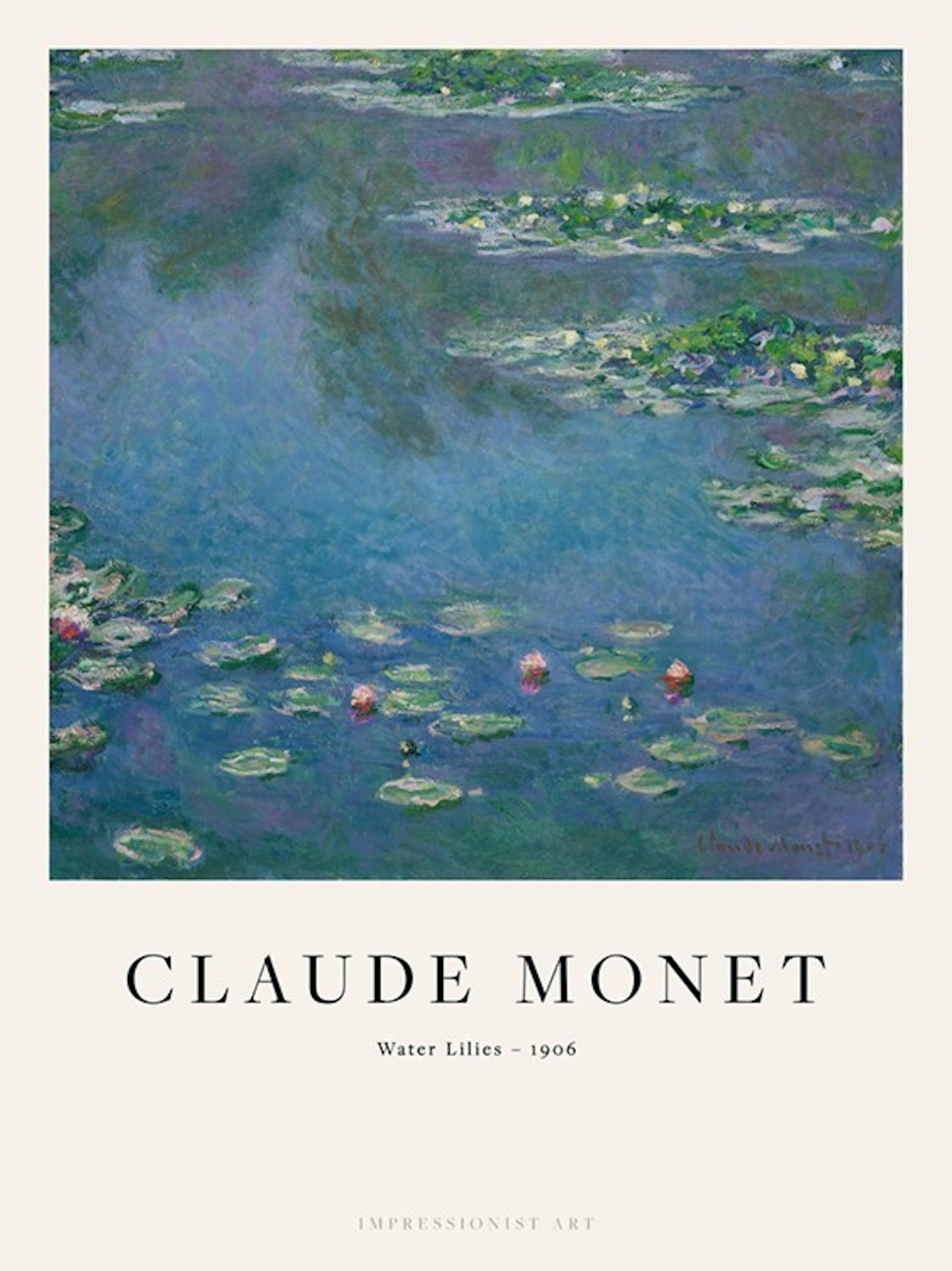 Monet - Water Lilies Poster 0