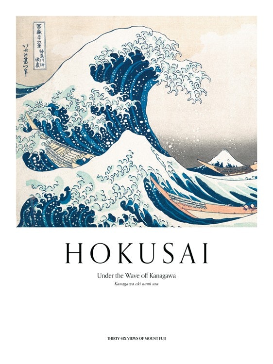 Hokusai - The Great Wave Plakat 0