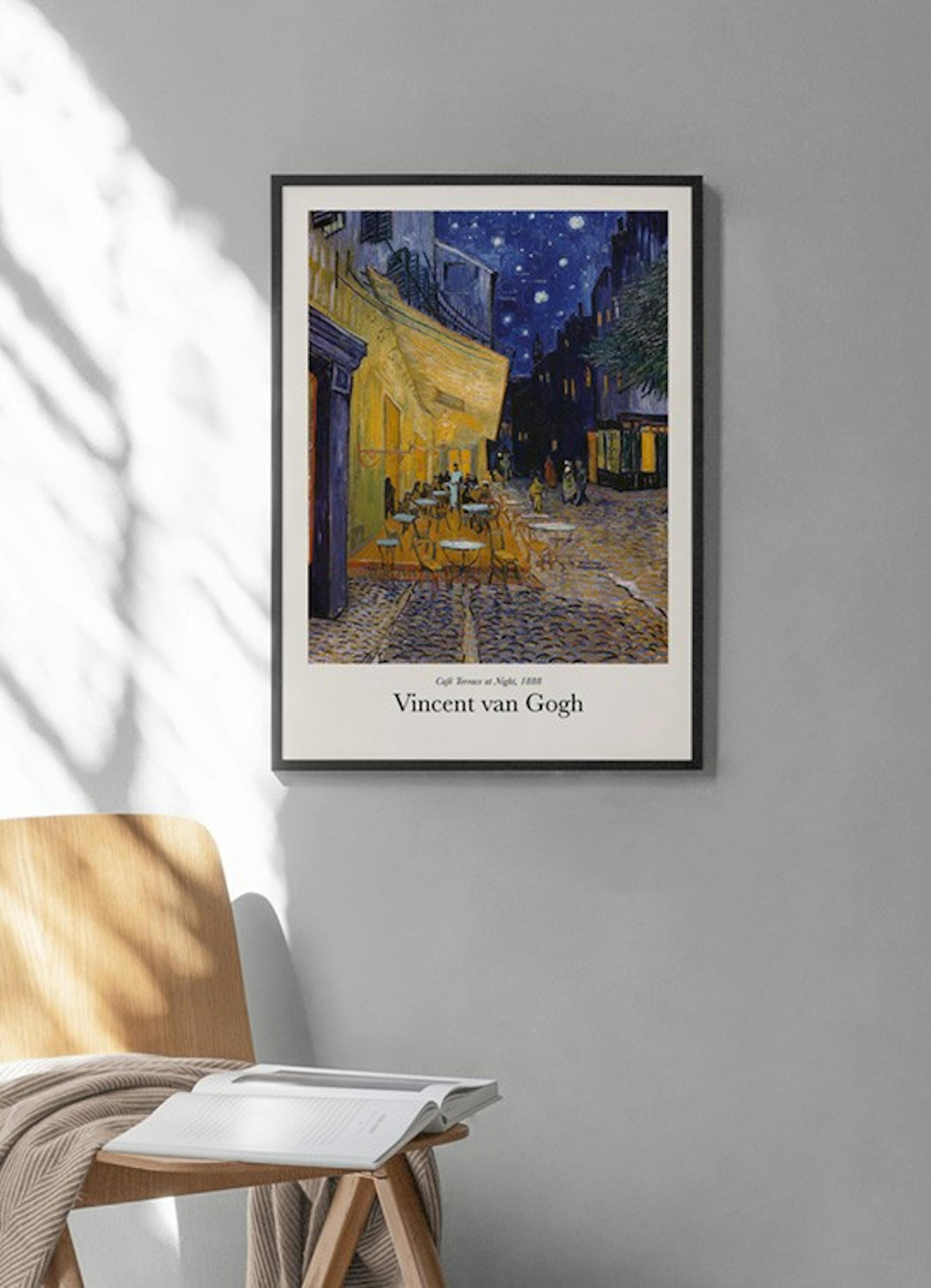 Van Gogh - Café Terrace at Night Print
