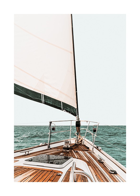 Sail With Me Poster - Segelboot