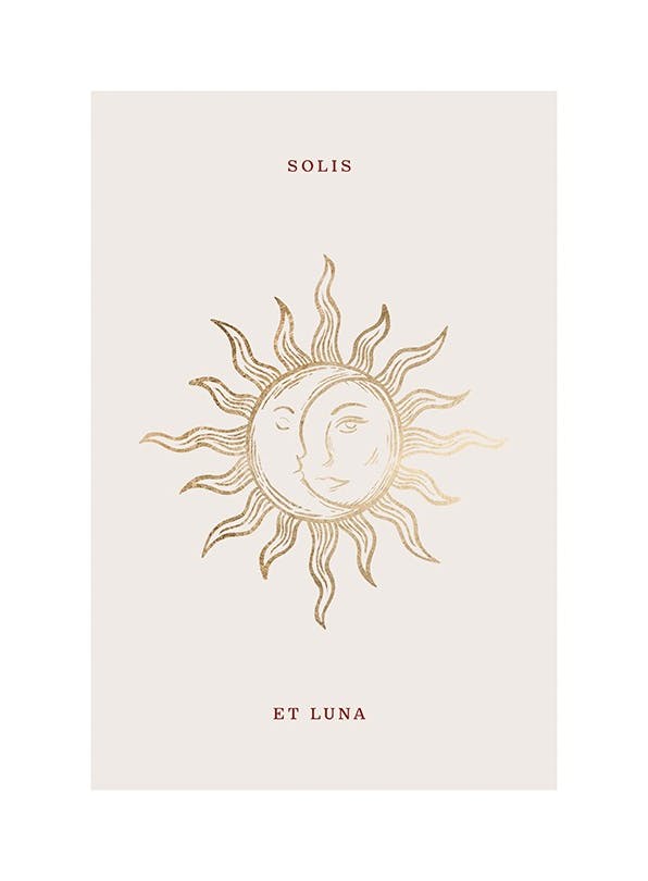 Solis et Luna Print (21x30 cm)