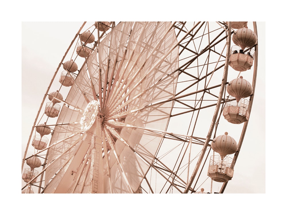 Shimmering Ferris Wheel Poster 0