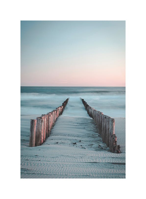 Towards the Sea Poster (50x70 cm)