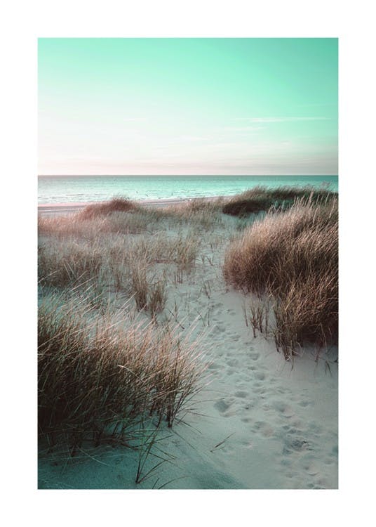 Sunset Beach Dune Plakát 0
