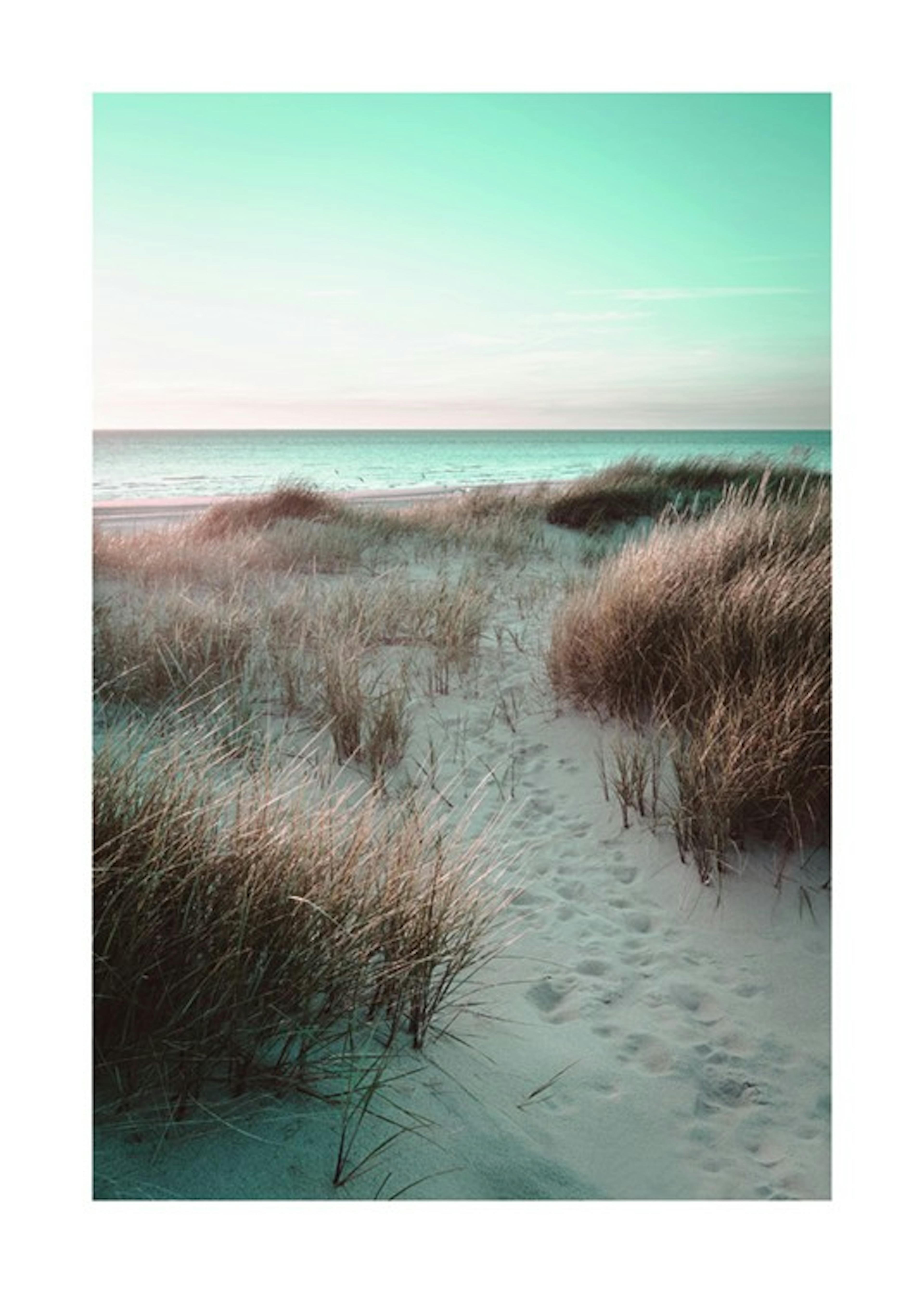 Sunset Beach Dune Print 0