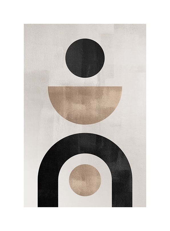 Berlin Shapes No1 Print (100x150 cm)