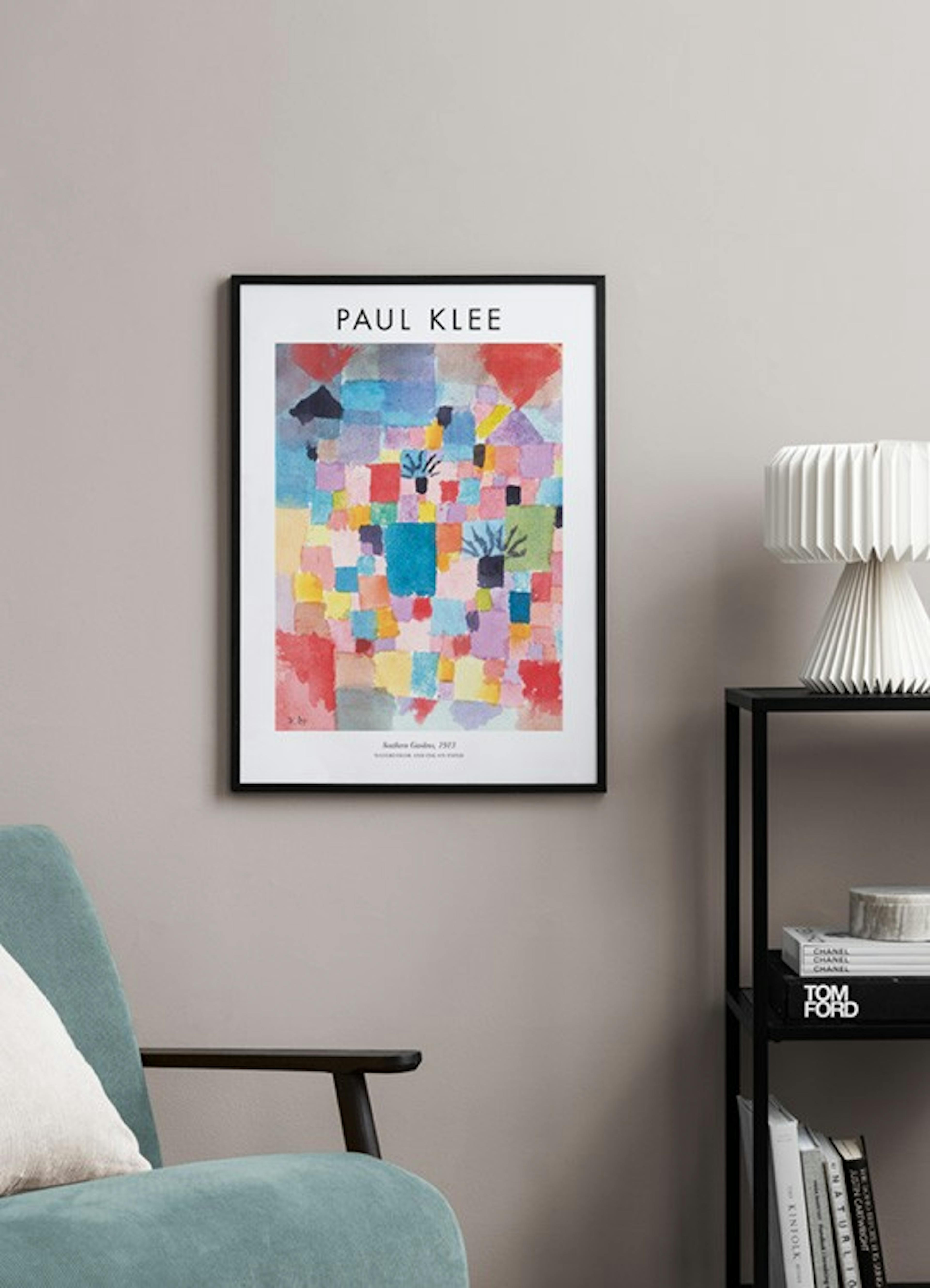 Paul Klee - Southern Gardens Print