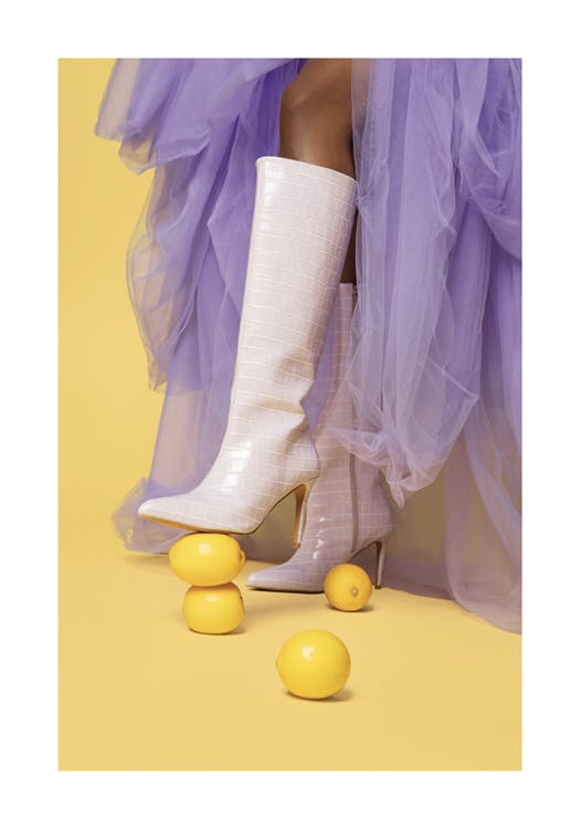 Boots on Lemons Poster 0
