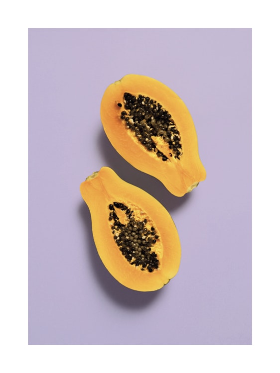 Purple Papaya Juliste 0