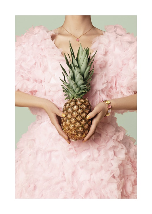 Fashion Pineapple Poster 0