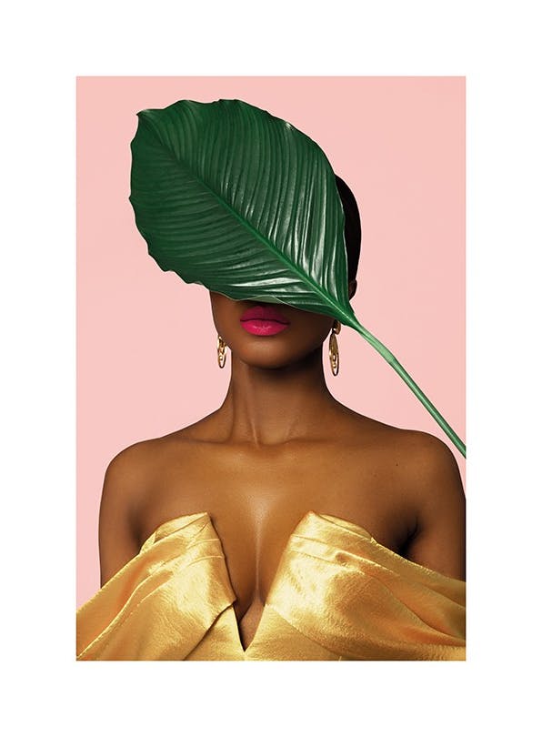 Behind My Leaf Poster (30x40 cm)