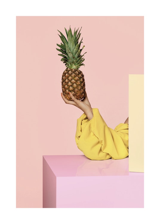 Pineapple in Focus Poster 0