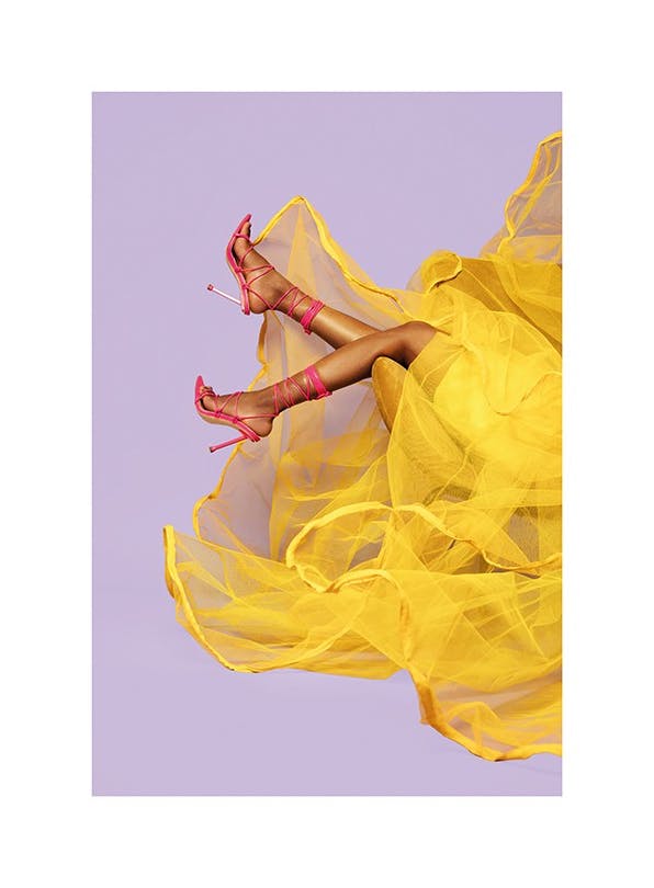 Sunshine Dress Poster (50x70 cm) - Fotokunst