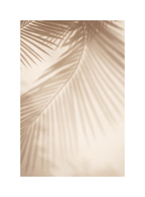 Prints - Leaf Shadow Print (50x70 cm) - Palm prints