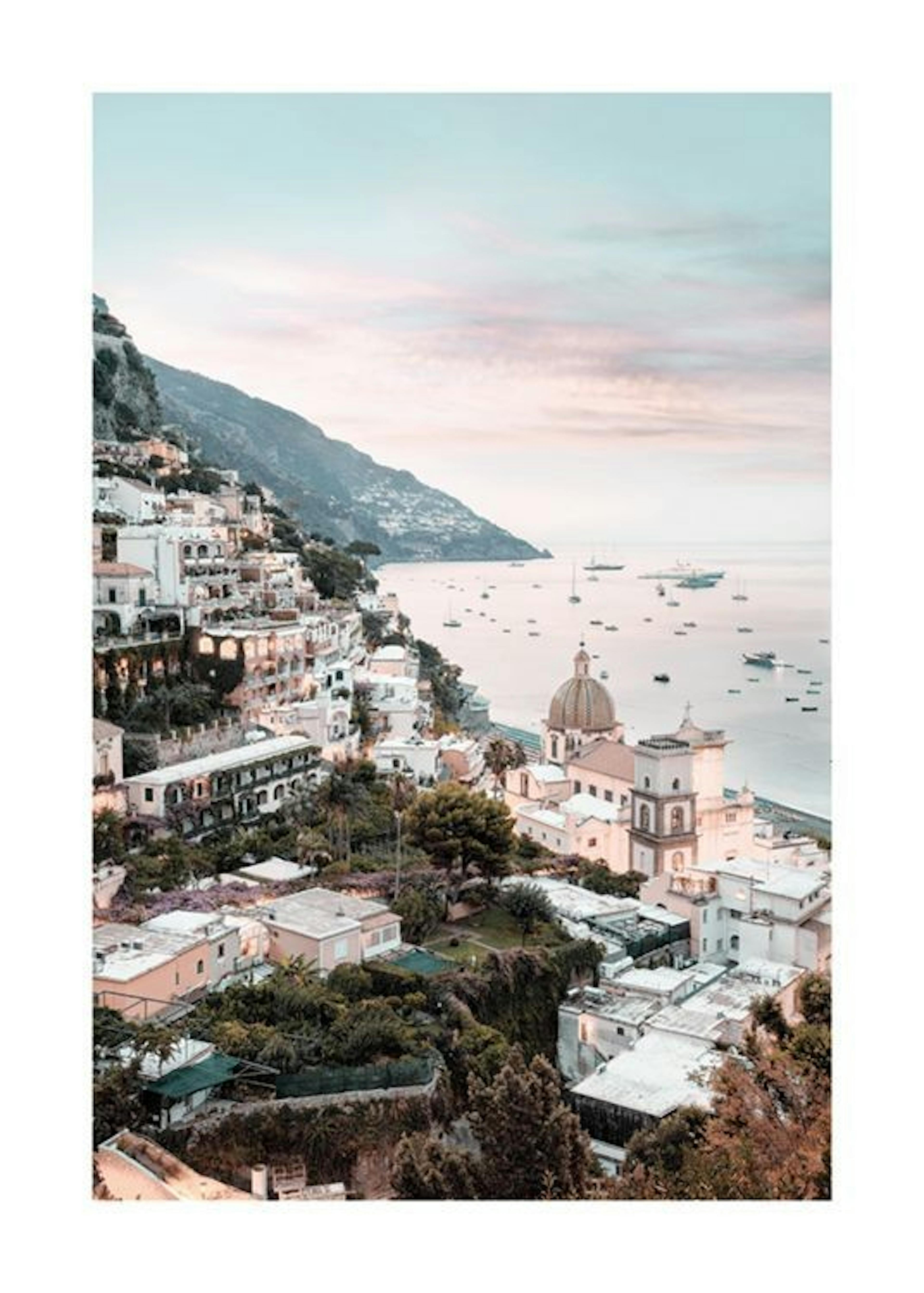 Positano City Plakat 0