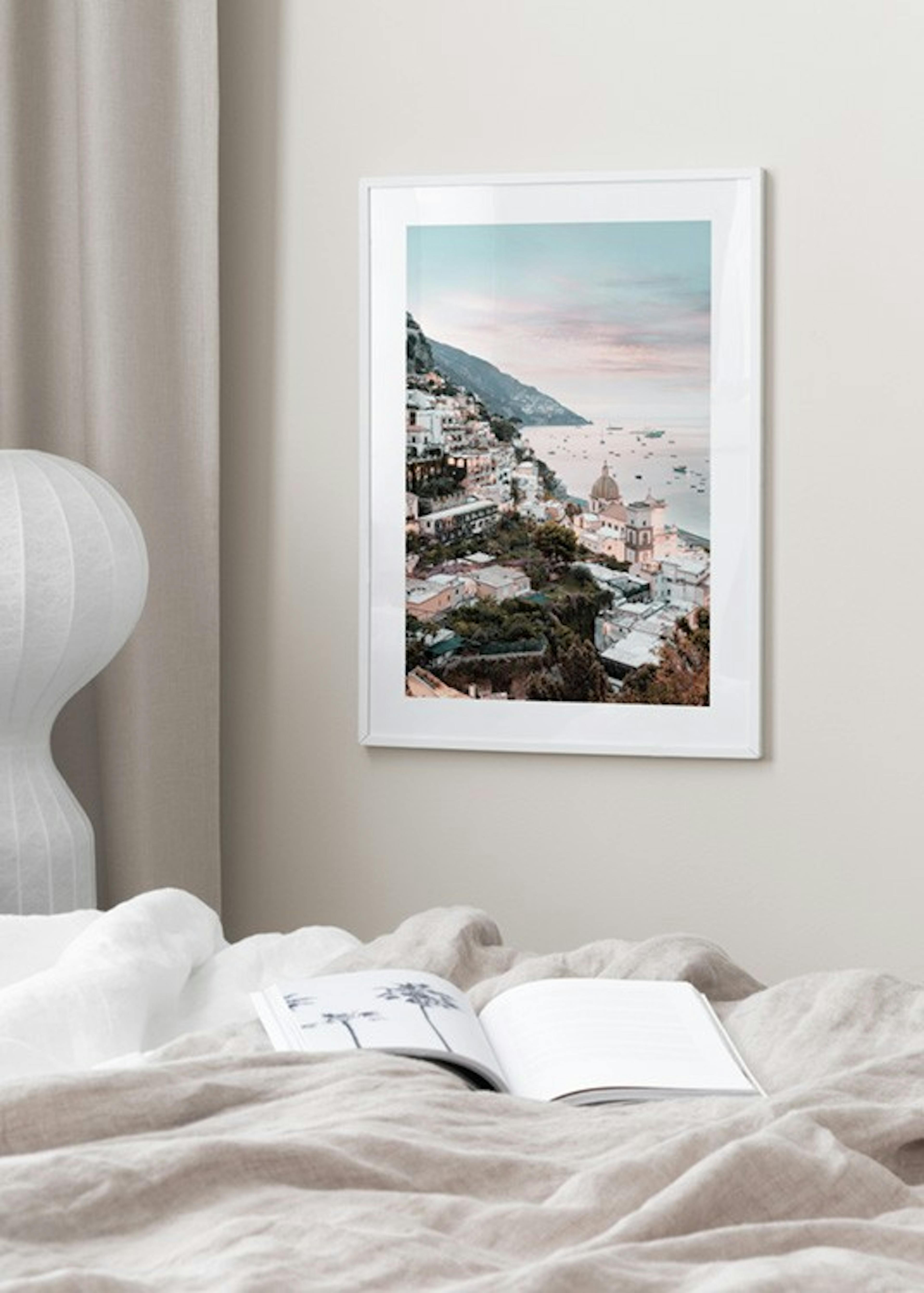 Positano City Print