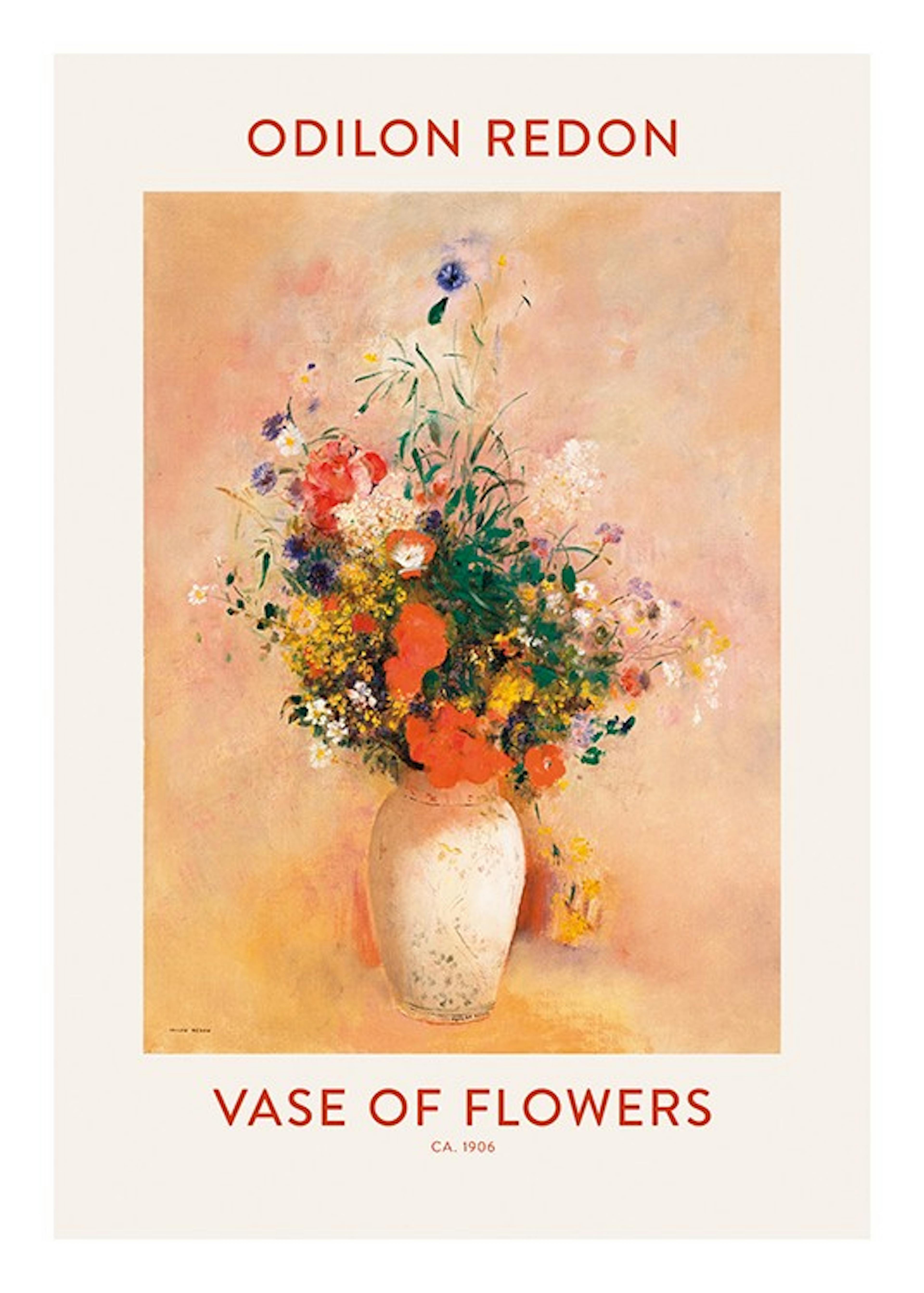 Redon - Vase of Flowers Print 0