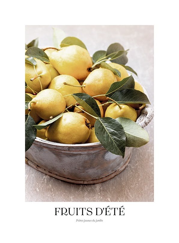 Fruits d'été No4 Poster (50x70 cm)- Cibo