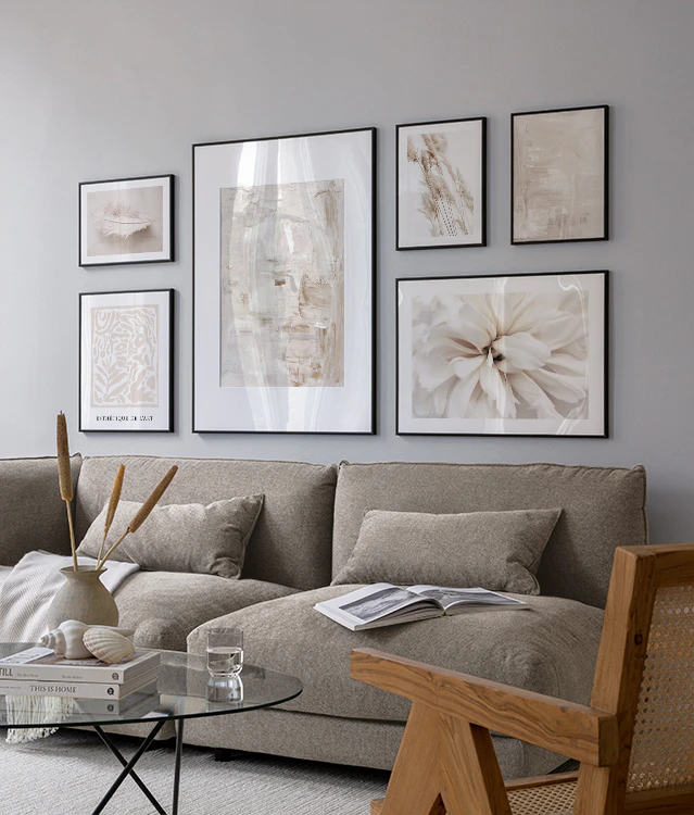 Gallery walls | Wall art inspiration | Desenio.co.uk