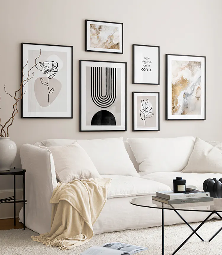 Décoration murale graphisme | Motifs graphiques | Desenio.fr