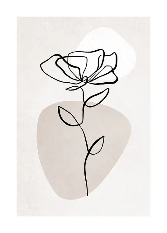 Botanical Lines No1 Print 0