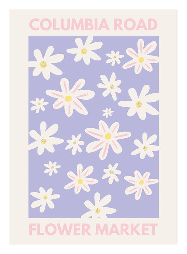 Columbia Road Poster (30x40 cm) - Bloemen