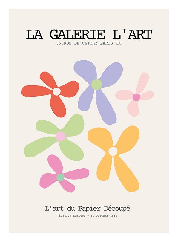 Prints - La Galerie L'Art Print (21x30 cm) - Floral prints