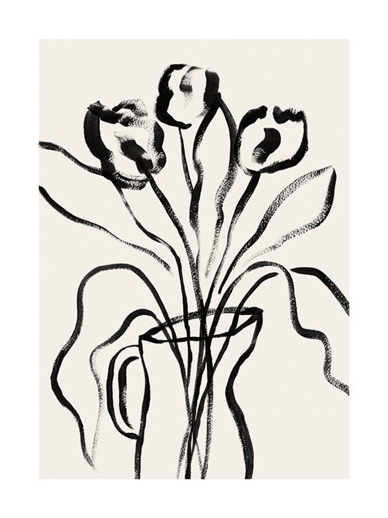 Blooming Vases No2 Plakat 0