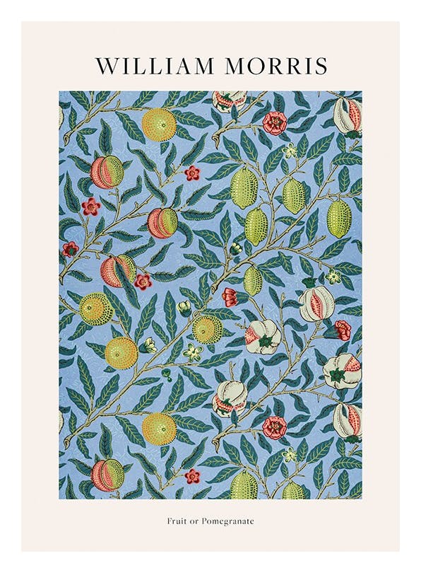 William Morris - Fruit or Pomegranate Poster (30x40 cm) - William Morris Poster