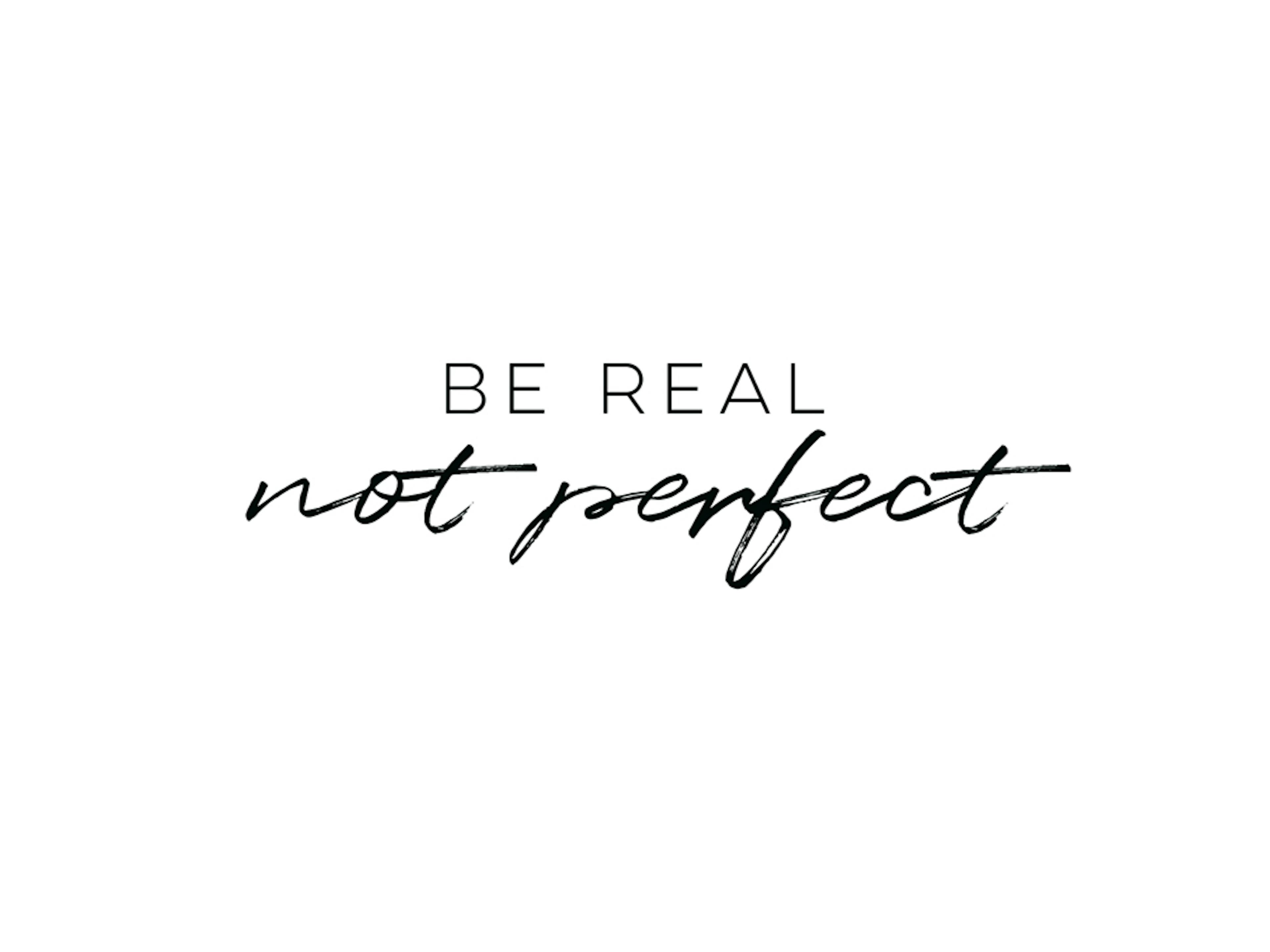 Be Real Plakat 0
