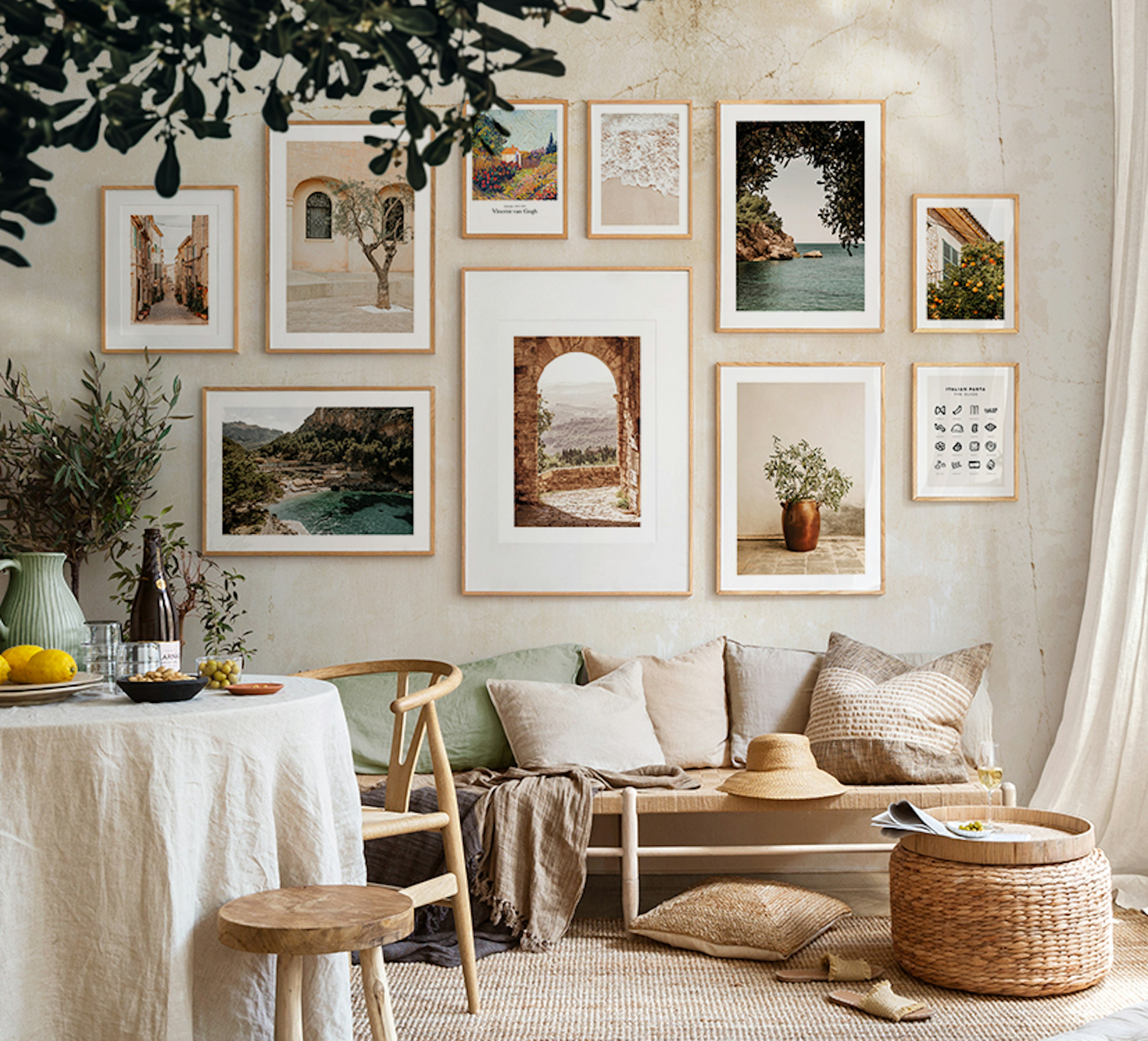 Studio Viento billedvæg
